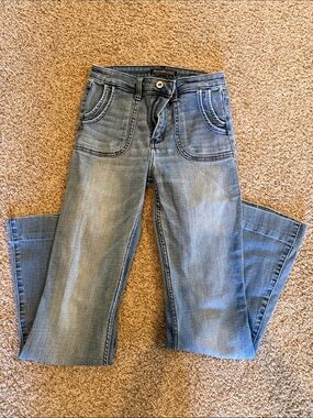 Abercrombie & Fitch Light Blue Flare Jeans
